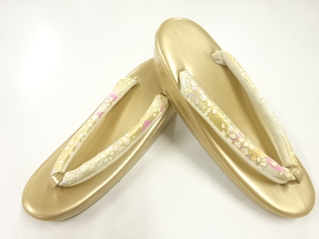 JAPANESE KIMONO / JAPANESE-STYLE ZORI (SIZE L)